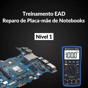Imagem de capa para o Curso online Reparo de Placa-Mãe de Notebooks - Nível 1