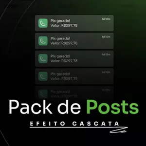 Imagem de capa para o Curso online  Pack de Posts