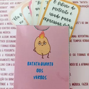 Imagem de capa para o Ebook Batata quente dos verbos