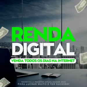 Imagem de capa para o Curso online Renda Digital (1500 Ebook + 5 Bônus)