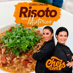Imagem de capa para o Curso online Risoto Sem Mistérios (Vídeoaulas + E-books)
