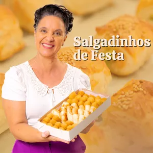 Imagem de capa para o Curso online Festival Salgadinhos de Festas