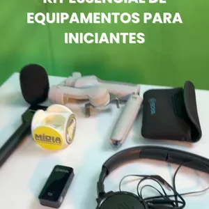 Imagem de capa para o Curso online KIT ESSENCIAL DE EQUIPAMENTOS PARA INICIANTES