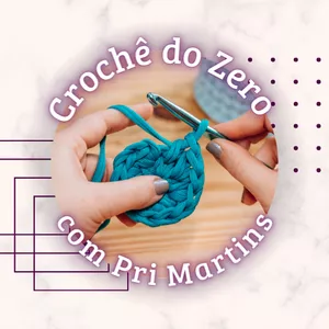 Imagem de capa para o Curso online Crochê do Zero com Pri Martins