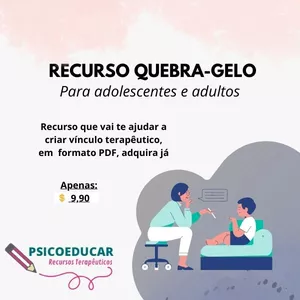 Imagem de capa para o Curso online  Quebra Gelo “ primeiras sessões com adolescentes e adultos"