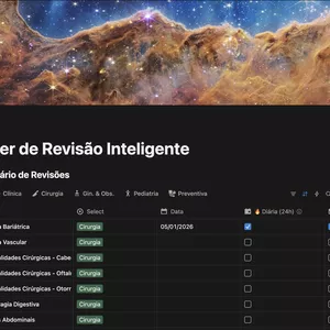 Imagem de capa para o Curso online Planner de Revisão Inteligente