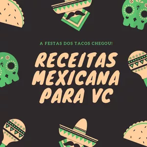 Imagem de capa para o Ebook 10 receitas mexicanas