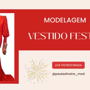 Imagem de capa para o Ebook MODELAGEM VESTIDO FESTA