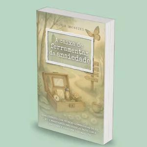 Imagem de capa para o Ebook A caixa de ferramentas da Ansiedade - Ebook Guia Completo