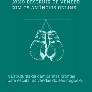 Imagem de capa para o Ebook Como destruir de vender com os anúncios online