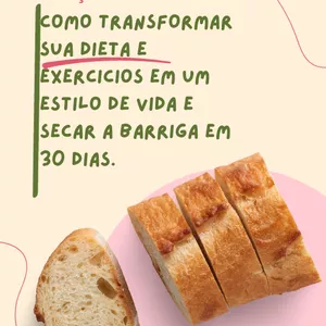 Imagem do curso Receitas e Exercicios para secar a barriga em 30 dias