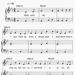 Imagem de capa para o Ebook "Morra com um sorriso - Die with a smile" (cifra e partitura)