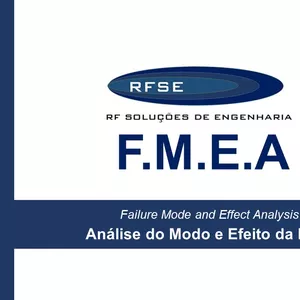 Imagem de capa para o Ebook Curso de FMEA - Primeiros Passos com Exemplo de Aplicação