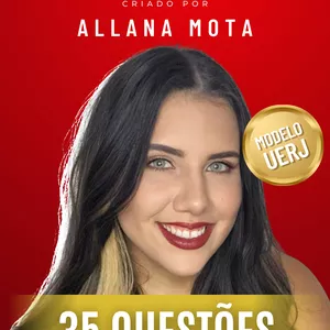 Imagem de capa para o Ebook [UERJ 2024] Língua Portuguesa e Literatura - Allana Mota