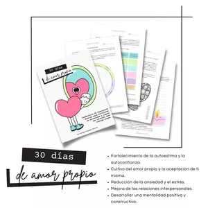 Imagen de portada para Ebook 30 días de amor propio: Cuadernillo de ejercicios diarios para fortalecer tu relación contigo misma.