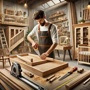 Imagen de portada para Curso online megapack curso carpinteria en madera desde cero