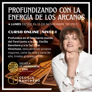 Imagen de portada para Curso online Curso Online de Tarot II: "Profundizando con la energía de los arcanos"