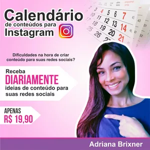 Imagem de capa para o Curso online Calendário de conteúdos para Instagram