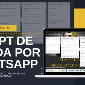 Imagem do curso Script de vendas de Whatsapp + KIT Instagram para profissional da saúde