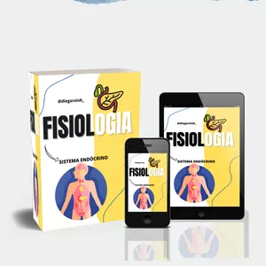 Imagem de capa para o Ebook Fisiologia do Sistema Nervoso e do Sistema Endócrino - Resumo Ilustrado