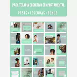 Imagem de capa para o Curso online Pack Terapia Cognitivo Comportamental(TCC)