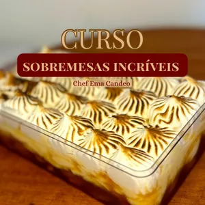 Imagem de capa para o Curso online Sobremesas incríveis