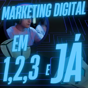 Imagem de capa para o Ebook Marketing Digital em 1,2,3 e Já