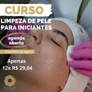 Imagem de capa para o Curso online CURSO EXPRESS DE LIMPEZA DE PELE PROFISSIONAL PARA INICIANTES. Desvende os mistérios da Limpeza de Pele: Curso on-line e prático