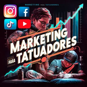 Imagem de capa para o Ebook Marketing para Tatuadores