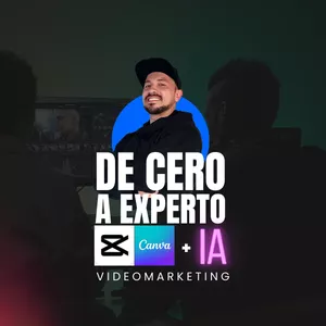 Imagen de portada para Curso online De cero a Experto en CapCut y Canva + IA en PC