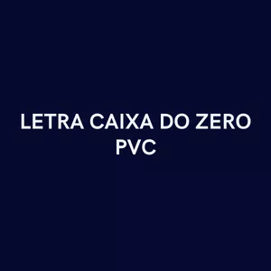 Imagem do curso LETRA CAIXA DO ZERO - PVC