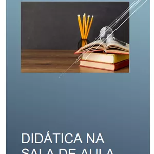 Imagem de capa para o Ebook DIDÁTICA NA  SALA DE AULA