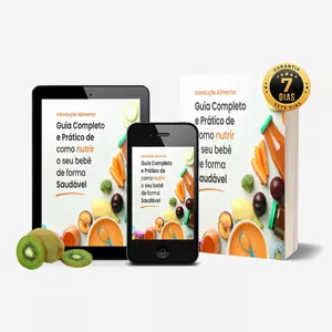 Imagem de capa para o Ebook Introdução Alimentar: Guia Completo e Prático 