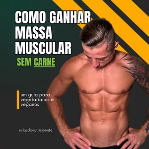 Imagem de capa para o Curso online Como Ganhar Massa Muscular Sem Carne