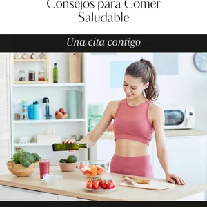 Imagen de portada para Ebook Fitness Fácil: Recetas y Consejos para Comer Saludable