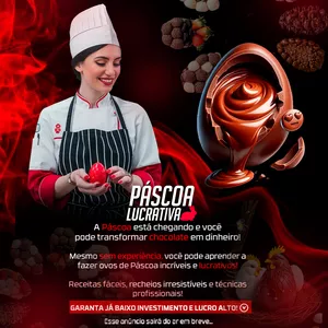 Imagem do curso Curso Completo de Ovos de Páscoa Artesanais: Lucre na Temporada