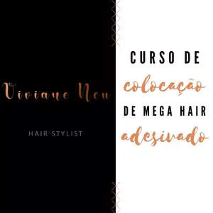 Imagem principal do produto Curso Colocação Mega Hair - Viviane Neu 