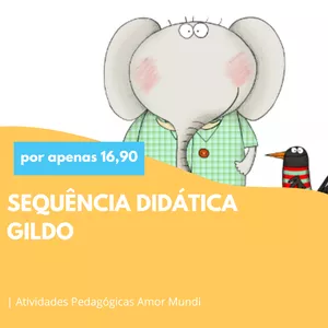 Imagem de capa para o Ebook Sequência Didática: Gildo