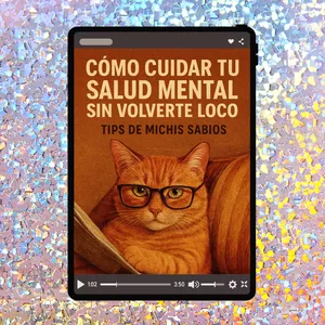 Imagen de portada para Ebook Cómo Cuidar Tu Salud Mental Sin Volverte Loco (Tips de Michis Sabios)