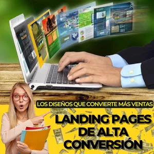 Imagen de portada para Ebook Plantillas Landing Page De Ventas Editables Conversión