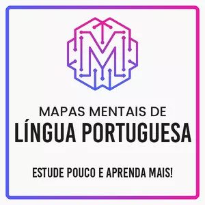 Imagem de capa para o Ebook MAPAS MENTAIS DE PORTUGUÊS - VERSÃO DIGITAL
