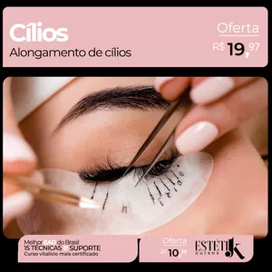 Imagem do curso Extensão Cílios Volume Russo e Fio a Fio 