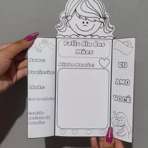 Imagem de capa para o Ebook LAPBOOK DIA DAS MÃES ❤️🌸