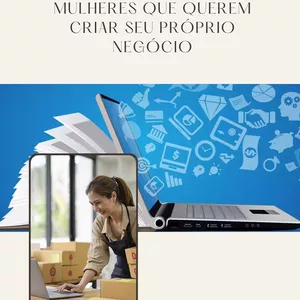 Imagem de capa para o Ebook EMPREENDA DO ZERO - Guia Prático para Mulheres que Querem Criar seu Próprio Negócio