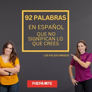 Imagem de capa para o Ebook Los falsos amigos: 92 palabras en español que no significan lo que crees