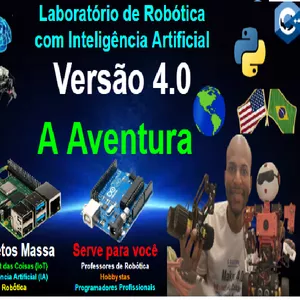 Imagem de capa para o Curso online Laboratório de Robótica com Inteligência Artificial - 4.0