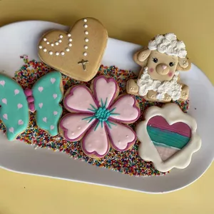 Aula de Biscoitos Decorados com Glacê Real