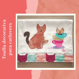 Imagen de portada para Curso online Toalla decorativa para catlovers