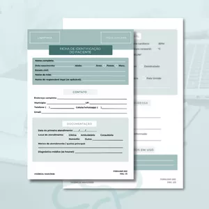 Imagem de capa para o Curso online Ficha de Identificação do Paciente Editável