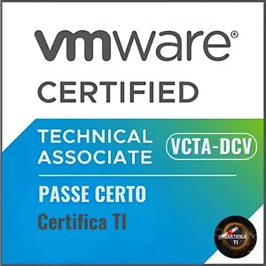 Imagem de capa para o Curso online VMware VCTA-DCV Questões explicadas *Passe Certo*